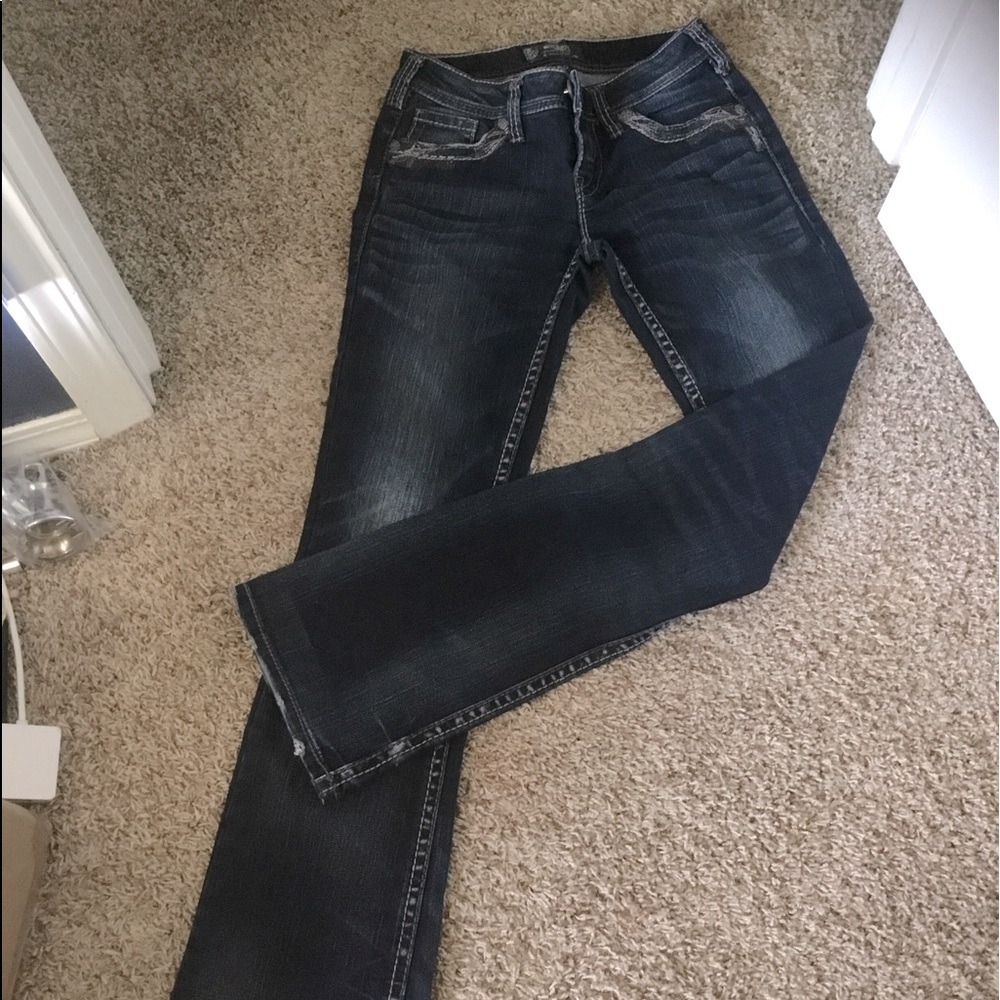 Silver women’s jeans Excellent Condition